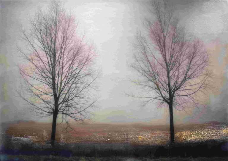 j riche Rowans in the Morning Fog 33 42cm